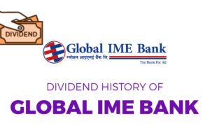 Dividend History of Global IME Bank