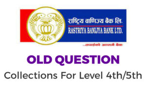 RBB 4th & 5th Old Question Paper Collection