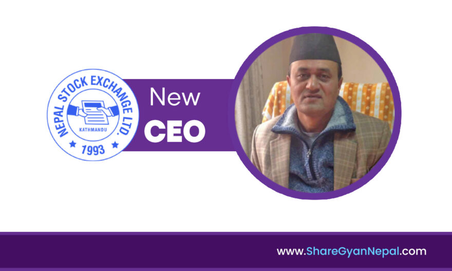 Krishna Bahadur Karki is New CEO of NEPSE
