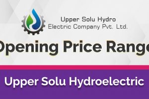 Opening Price Range of Upper Solu Hydro Electric Company