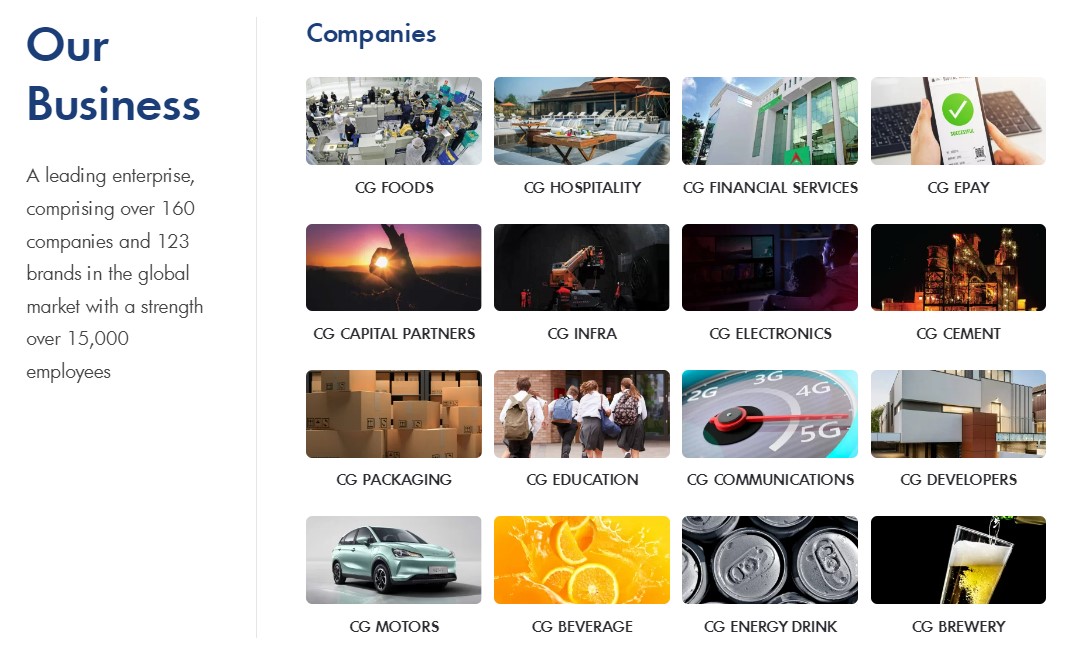 Binod Chaudhary company list