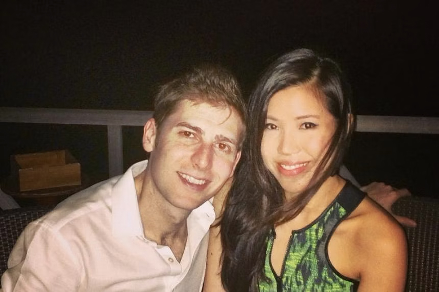 Eduardo Saverin with wife Elaine Andriejanssen